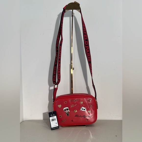 KARL LAGERFELD PARIS| MAYBELLE CAMERA CROSSBODY - Picture 7 of 7